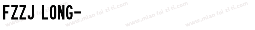 FZZJ LONG字体转换